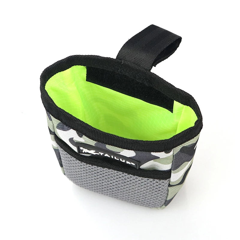 Dog Snack Training Pouch Pet Kibble Treat Bag Outdoor Portable Puppy Waist Bag Dogs Snack Carrier Food Storage Container Pocket