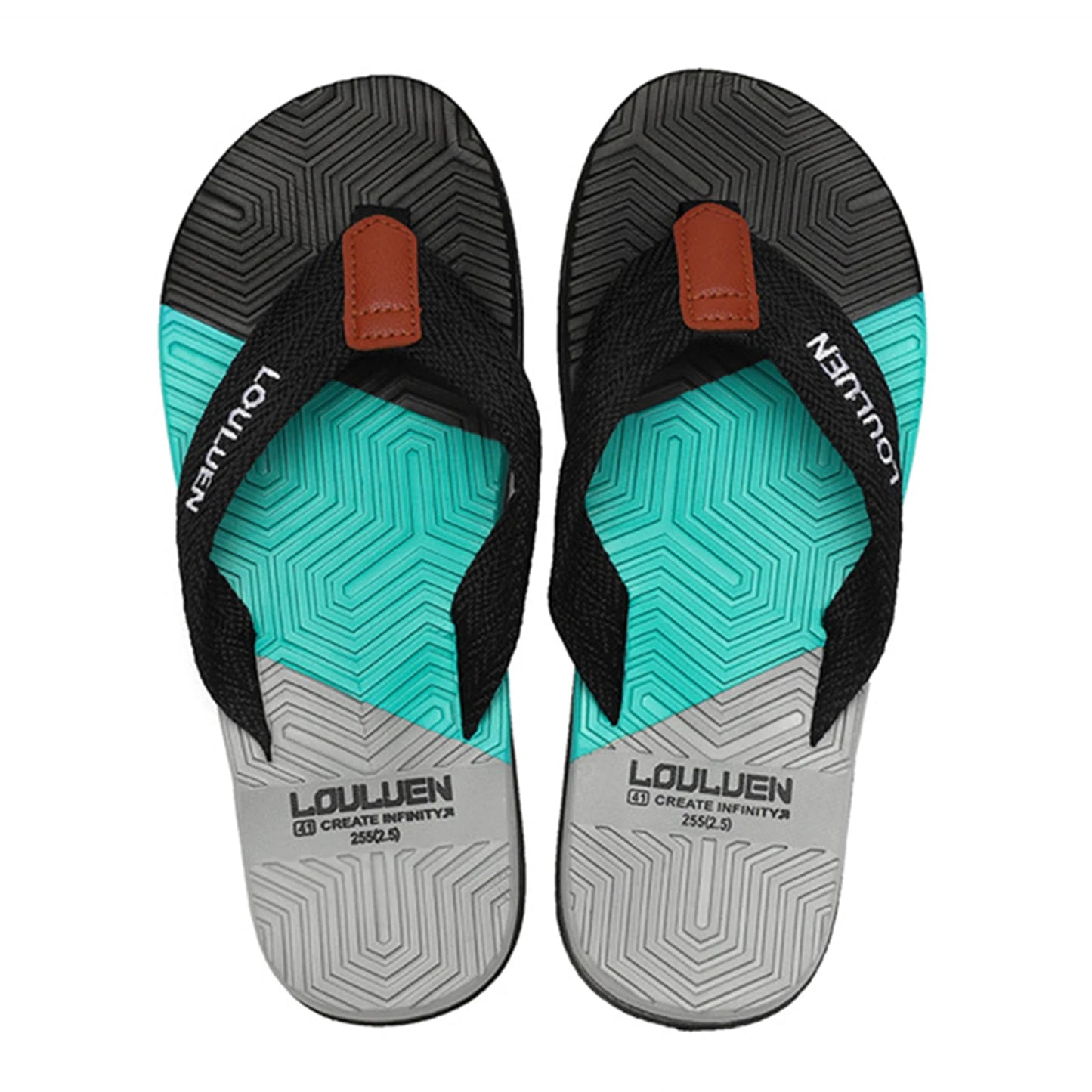 Men Slippers Outside Beach Flat Flip-flop Summer Casual Slippers Indoor Home Male Comfortable Anti-slip Shoes Thong Sandals