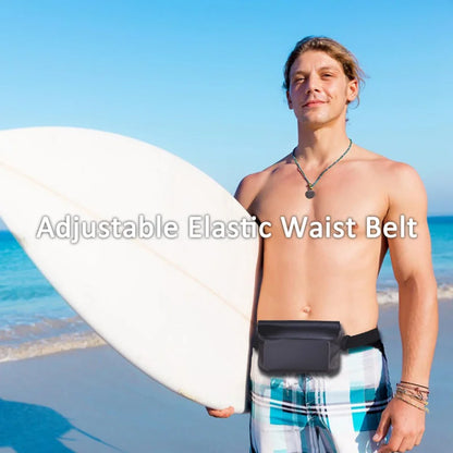 30M Underwater Waterproof Adjustable Waist Bag for Swimming Snorkeling Skiing & Snowboarding - Dry Shoulder Phone Pouch