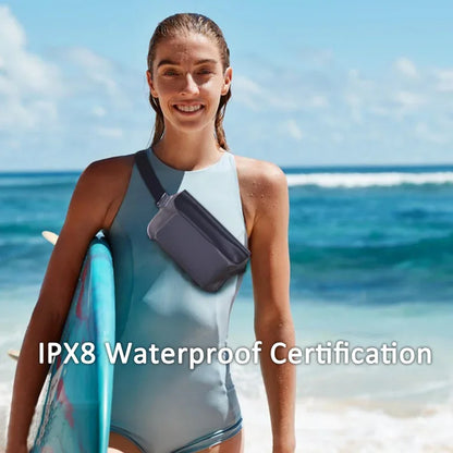 30M Underwater Waterproof Adjustable Waist Bag for Swimming Snorkeling Skiing & Snowboarding - Dry Shoulder Phone Pouch