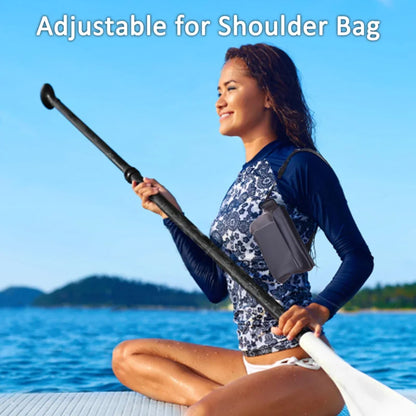 30M Underwater Waterproof Adjustable Waist Bag for Swimming Snorkeling Skiing & Snowboarding - Dry Shoulder Phone Pouch