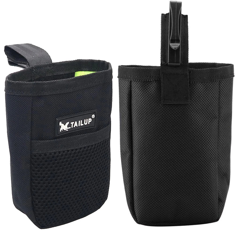 Dog Snack Training Pouch Pet Kibble Treat Bag Outdoor Portable Puppy Waist Bag Dogs Snack Carrier Food Storage Container Pocket