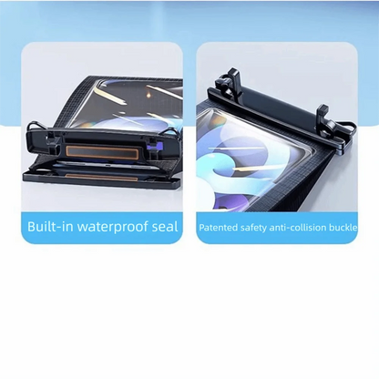 Touch Screen Waterproof Phone Bag Adjustable Lanyard Stereoscopic Underwater Swim Storage Pouch Large Capacity IPX8 Waterproof